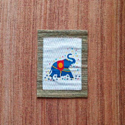 Calyz Indian Elephant Wall Hanging - Image 2